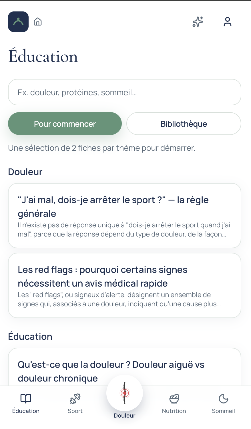 Pilier Éducation : bibliothèque de fiches explicatives